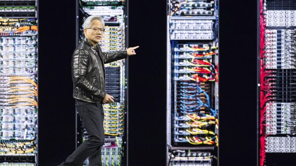 Jensen Huang, director general de Nvidia  - Sputnik Mundo