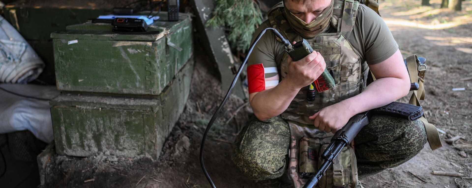 Soldado ruso en la zona de la operación militar especial  - Sputnik Mundo, 1920, 13.05.2025
