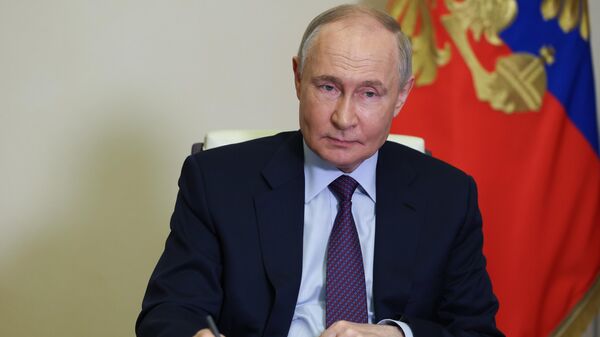 Vladímir Putin, presidente ruso  - Sputnik Mundo