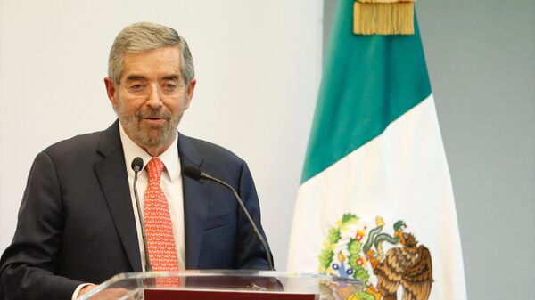 Juan Ramón de la Fuente, canciller de México - Sputnik Mundo