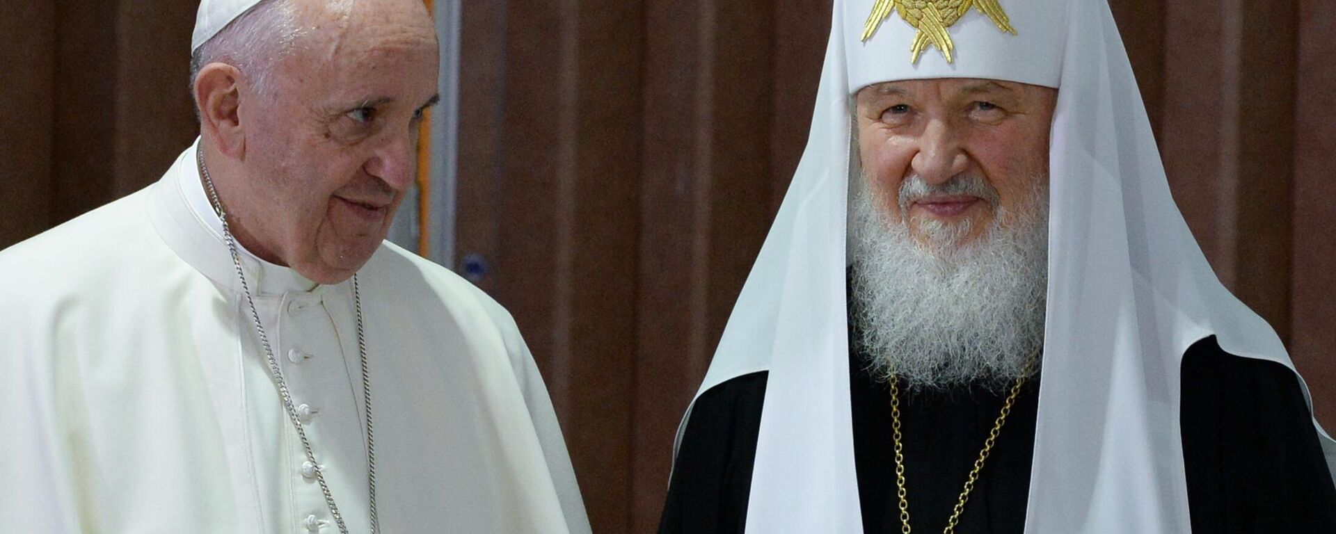 El papa Francisco y el patriarca Kiril - Sputnik Mundo, 1920, 07.05.2025