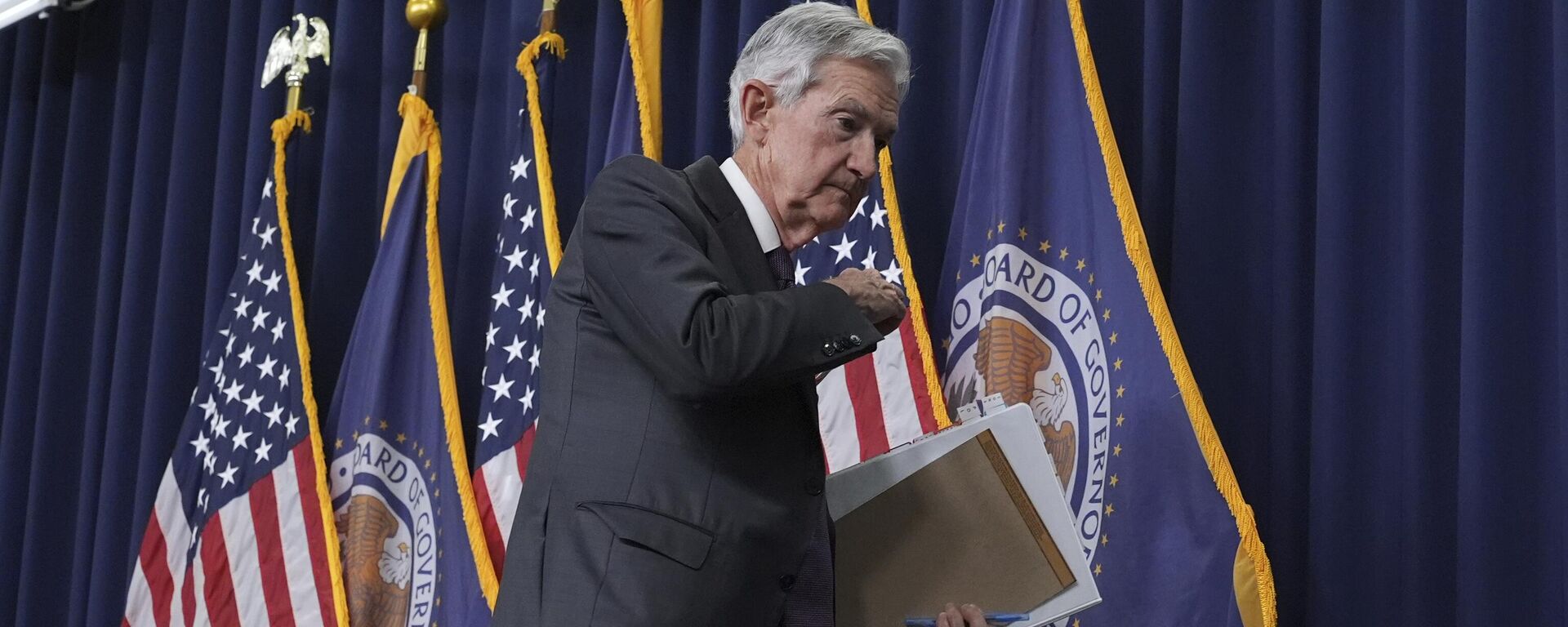 El presidente de la Reserva Federal, Jerome Powell. - Sputnik Mundo, 1920, 22.04.2025