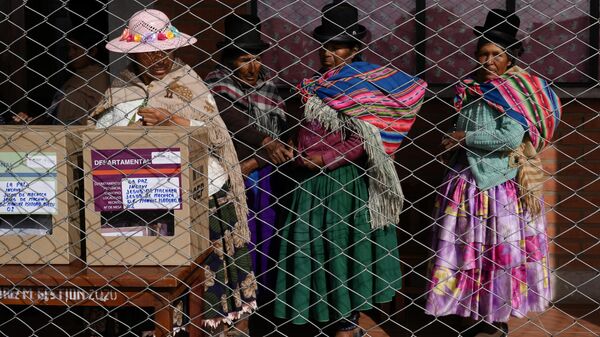 Las comunidades indígenas están luchando por participar en los comicios de Bolivia. - Sputnik Mundo
