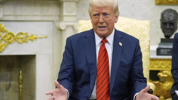 Donald Trump, presidente de EEUU - Sputnik Mundo
