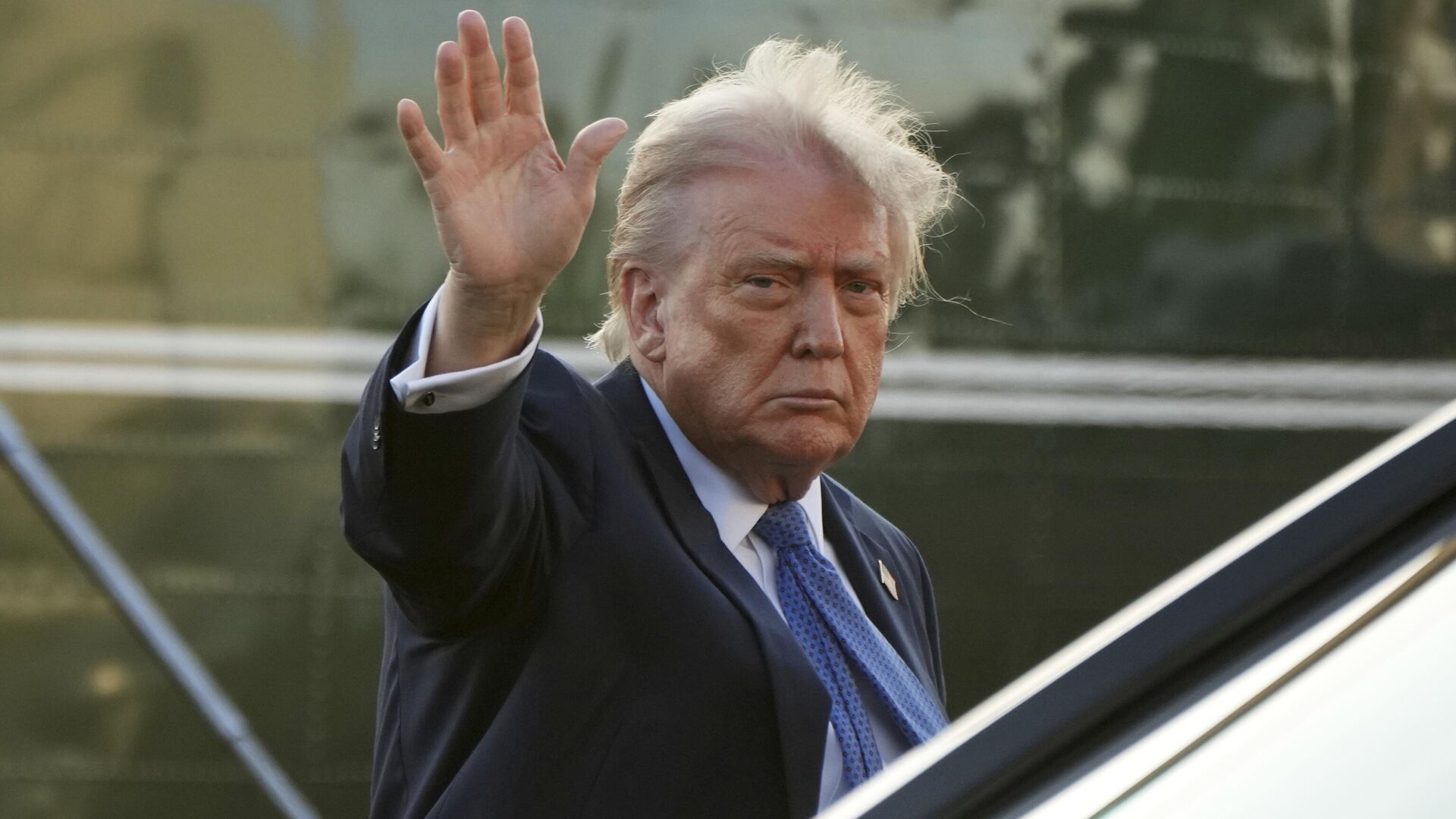 El presidente de Estados Unidos, Donald Trump. El presidente de Estados Unidos, Donald Trump. - Sputnik Mundo, 1920, 27.04.2025