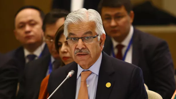 Jawaja Muhamad Asif, ministro de Defensa de Pakistán - Sputnik Mundo