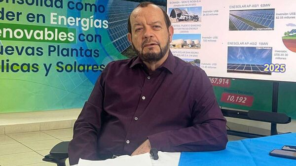  Salvador Mansell, presidente de la Empresa Nacional de Transmisión Eléctrica (Enatrel). - Sputnik Mundo
