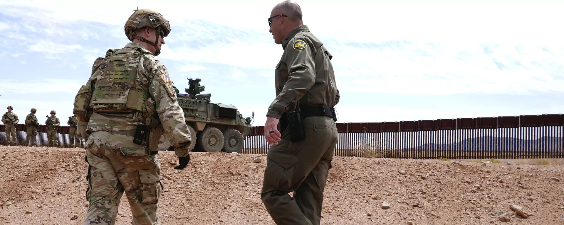 El Ejército de EEUU se ha desplegado en diversos puntos de la frontera que comparte su país con México. - Sputnik Mundo, 1920, 02.05.2025