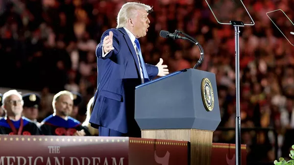 El presidente de Estados Unidos, Donald Trump. - Sputnik Mundo