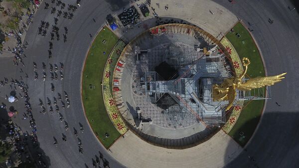 El Ángel de la Independencia, en la Ciudad de México. - Sputnik Mundo