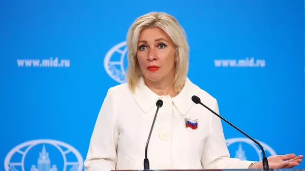 María Zajárova, portavoz de la Cancillería de Rusia  - Sputnik Mundo
