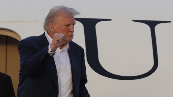 Donald Trump, presidente de EEUU - Sputnik Mundo