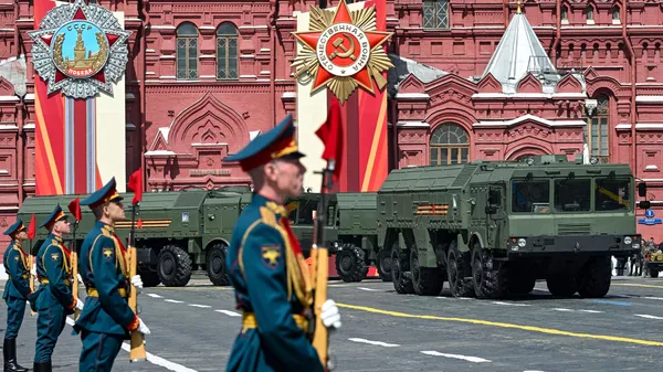 Moscú. Desfile militar dedicado al 80.° aniversario de la Victoria en la Gran Guerra Patria. - Sputnik Mundo