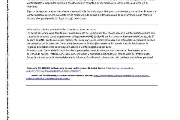 Solicitud de la ARMH a Casa Real, pag. 2 - Sputnik Mundo