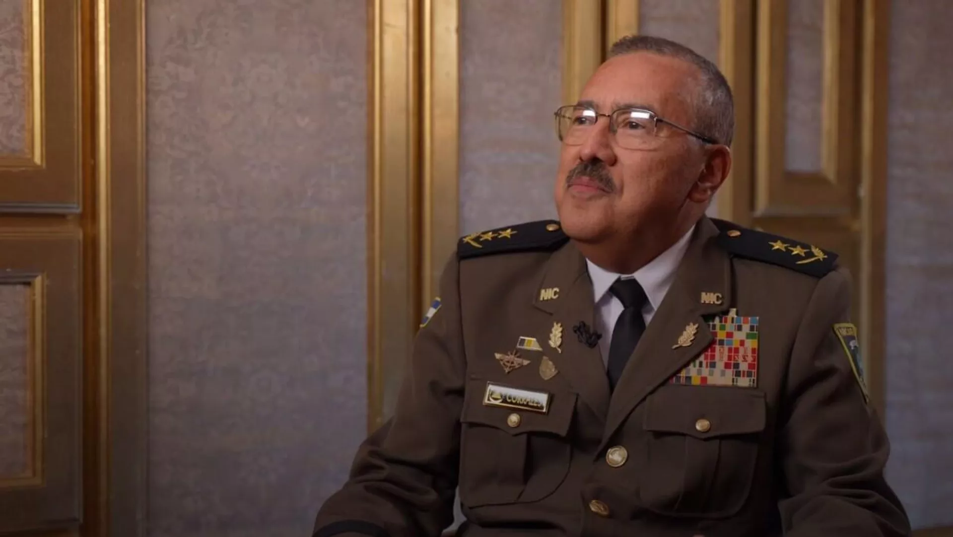 Marvin Elías Corrales Rodríguez, coronel general e inspector del Ejército de Nicaragua