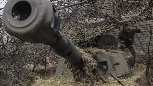 Las Fuerzas Armadas de Ucrania en el frente cerca de Chasiv Yar, en región de Donetsk.  - Sputnik Mundo
