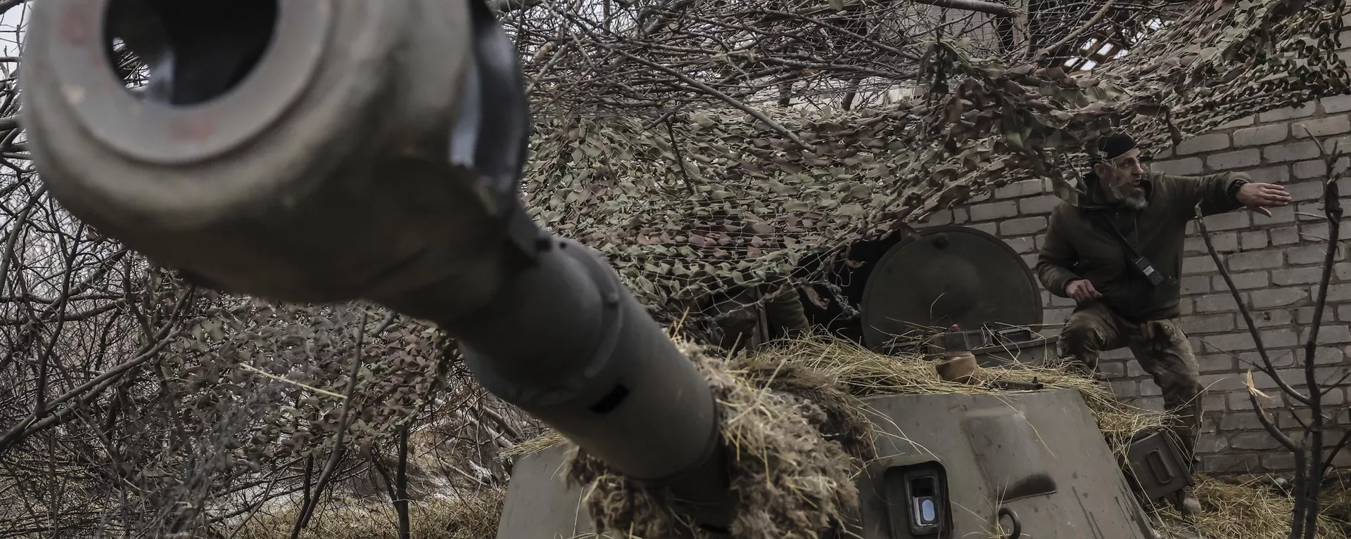Las Fuerzas Armadas de Ucrania en el frente cerca de Chasiv Yar, en región de Donetsk.  - Sputnik Mundo, 1920, 13.05.2025
