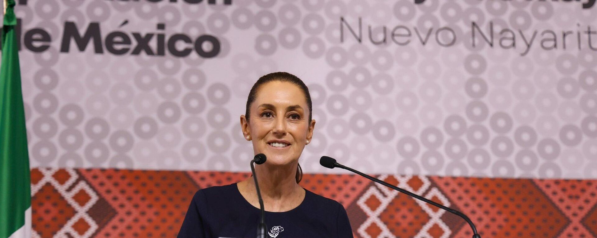Claudia Sheinbaum, presidenta de México - Sputnik Mundo, 1920, 14.05.2025