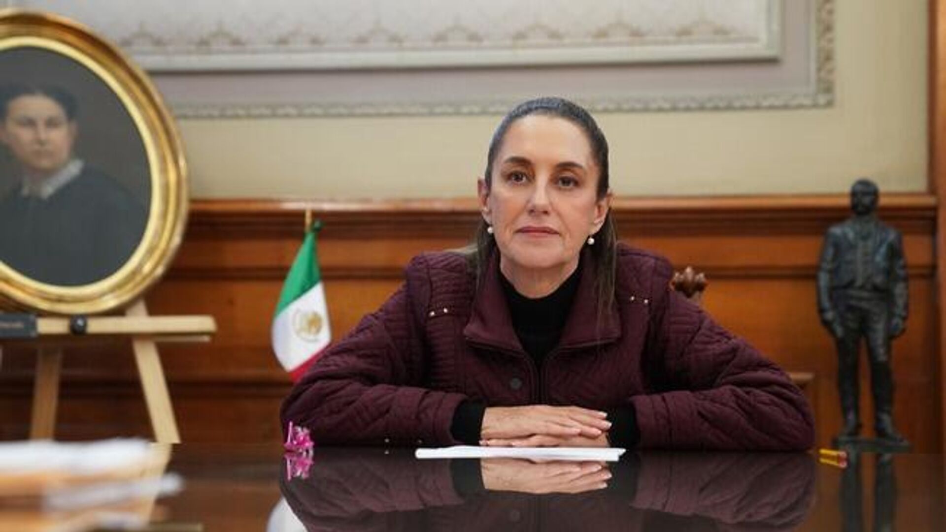 Claudia Sheinbaum, presidenta de México Claudia Sheinbaum, presidenta de México - Sputnik Mundo, 1920, 16.05.2025