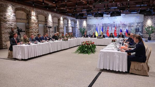 Negociaciones entre Rusia y Ucrania - Sputnik Mundo