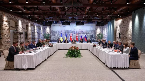 Negociaciones entre Rusia y Ucrania - Sputnik Mundo