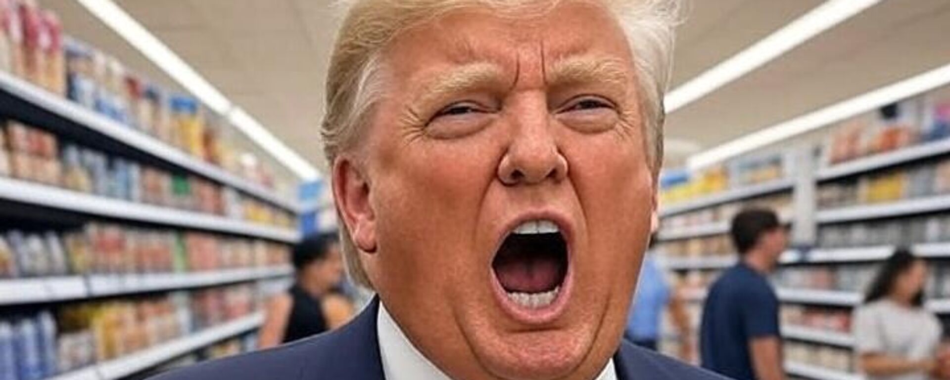 El presidente de Estados Unidos, Donald Trump, arremete contra una gran cadena de supermercados. - Sputnik Mundo, 1920, 17.05.2025