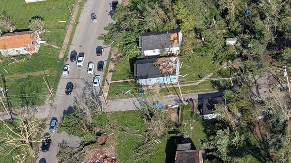 Uno de los estados afectados por las tormentas y tornados en EEUU fue San Luis Misuri. - Sputnik Mundo
