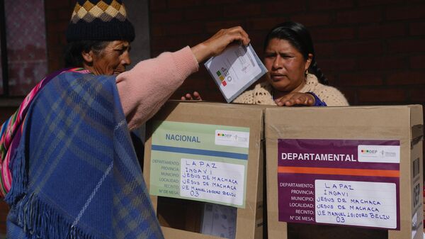 Las elecciones generales en Bolivia se realizarán en agosto. - Sputnik Mundo