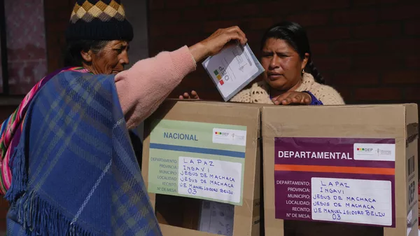 Las elecciones generales en Bolivia se realizarán en agosto. - Sputnik Mundo