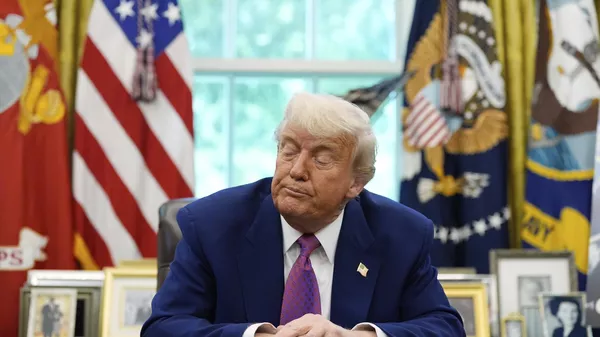 Donald Trump, presidente de EEUU - Sputnik Mundo