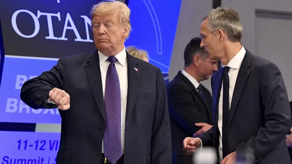 Donald Trump, presidente de EEUU - Sputnik Mundo