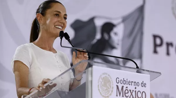 La presidenta de México, Claudia Sheinbaum. - Sputnik Mundo