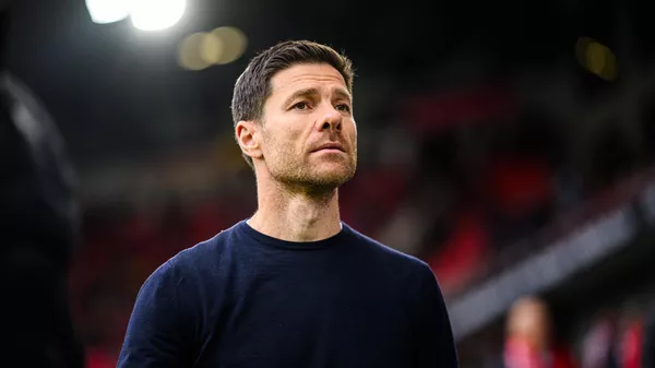 Xabi Alonso, entrenador del Bayer 04 Leverkusen, 15 de mayo de 2024 en Friburgo, Alemania  - Sputnik Mundo