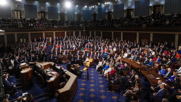 La Cámara de Representantes de EEUU. - Sputnik Mundo