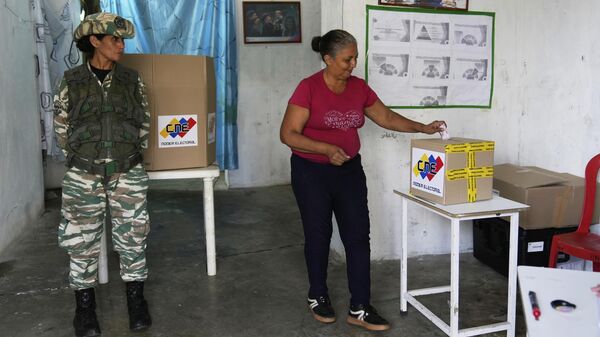 Las elecciones legislativas y regionales en Venezuela se realizaron el 25 de mayo. - Sputnik Mundo