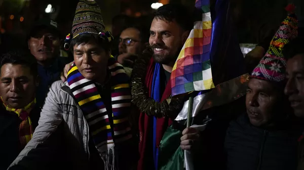 Eduardo Del Castillo es el abanderado del MAS en Bolivia. - Sputnik Mundo