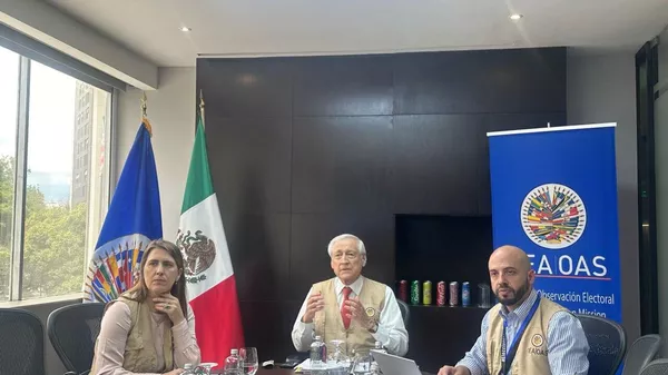 La OEA despliega misión de observación en México para supervisar las elecciones judiciales - Sputnik Mundo
