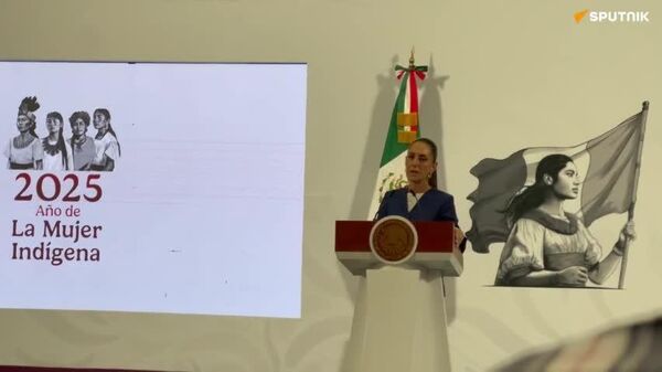 La presidenta de México se pronuncia tras bloqueo contra los aranceles de Trump - Sputnik Mundo