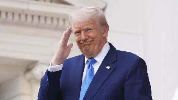 Donald Trump, presidente de EEUU - Sputnik Mundo