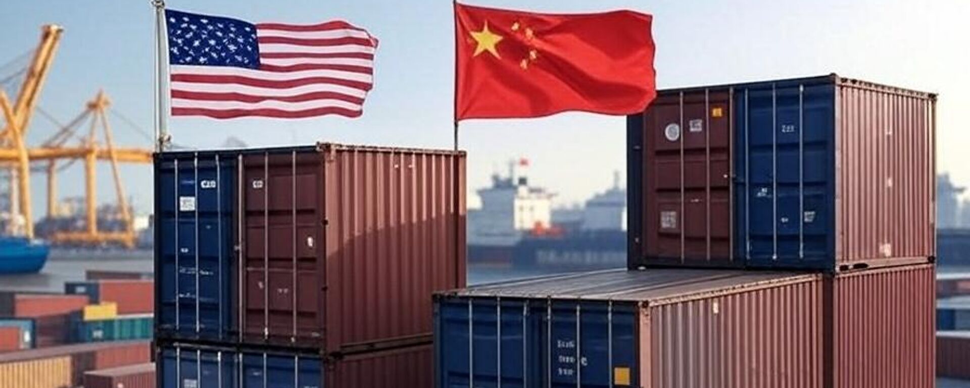 EEUU y China mantienen una pugna comercial. - Sputnik Mundo, 1920, 02.06.2025