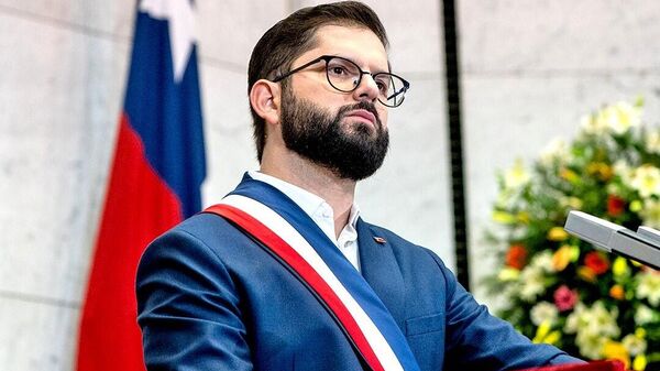 El presidente de Chile, Gabriel Boric. - Sputnik Mundo