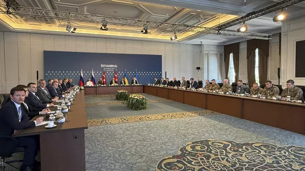 La segunda ronda de conversaciones entre las delegaciones de Rusia y Ucrania en Estambul - Sputnik Mundo