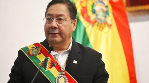Luis Arce arremete contra Evo Morales por nuevas movilizaciones en Bolivia - Sputnik Mundo