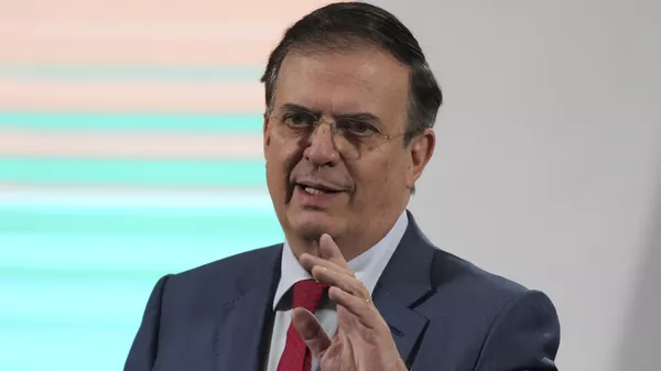 El secretario de Economía mexicano, Marcelo Ebrard. - Sputnik Mundo