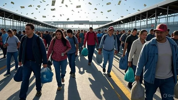 Migrantes trabajando - Sputnik Mundo