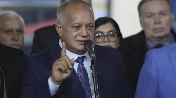 El ministro del Poder Popular para Relaciones Interiores, Justicia y Paz de Venezuela, Diosdado Cabello. - Sputnik Mundo