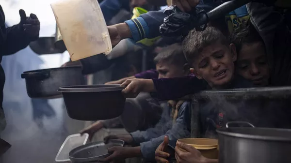 Brasil condena “el uso del hambre” como arma en Gaza - Sputnik Mundo