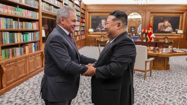 Kim Jong-un promete apoyo incondicional a Rusia en el conflicto ucraniano - Sputnik Mundo