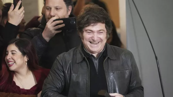 Javier Milei, presidente de Argentina - Sputnik Mundo