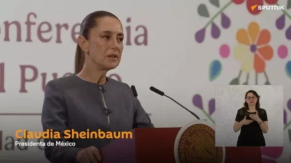 Sheinbaum aclara que la batalla de México para frenar el tráfico de armas desde EEUU sigue vigente - Sputnik Mundo